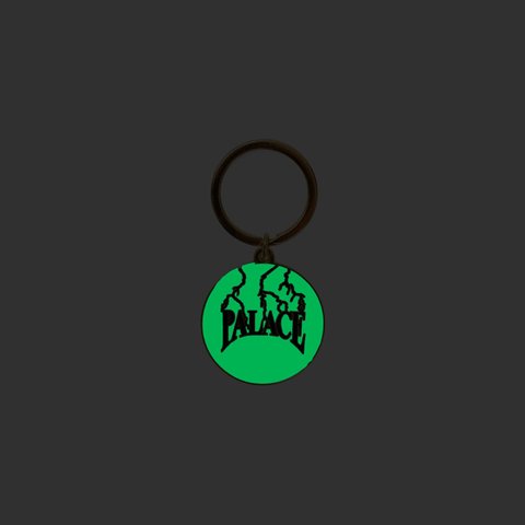 Palace LIGHTNING SPEED KEYRING GLOW IN THE DARK - Colorway