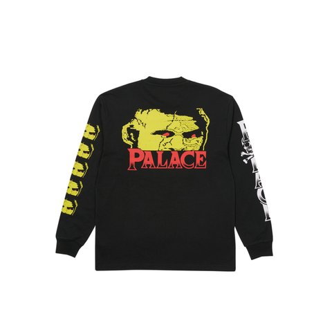 Palace ZOMBIE LONGSLEEVE BLACK - Colorway