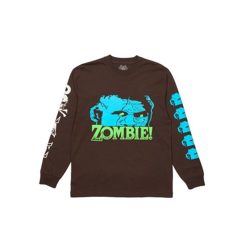 Palace ZOMBIE LONGSLEEVE BROWN