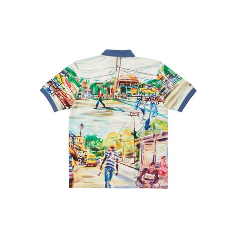 Palace TROLLEY POLO WHITE - Colorway