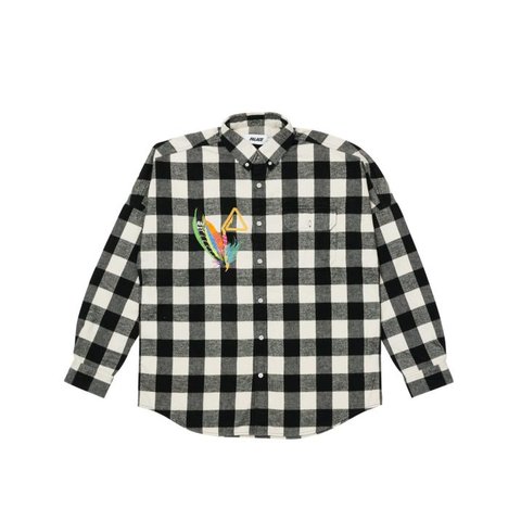 Palace THAT BIG EH SHIRT BLACK CHECK