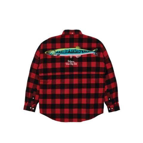 Palace THAT BIG EH SHIRT RED CHECK - Colorway