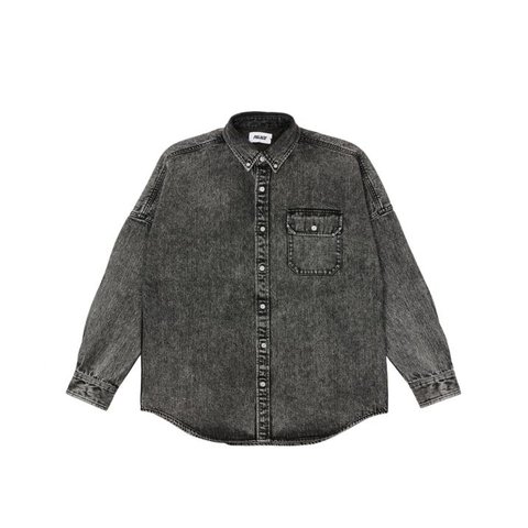 Palace DENIM BOSSY SHIRT WASHED BLACK