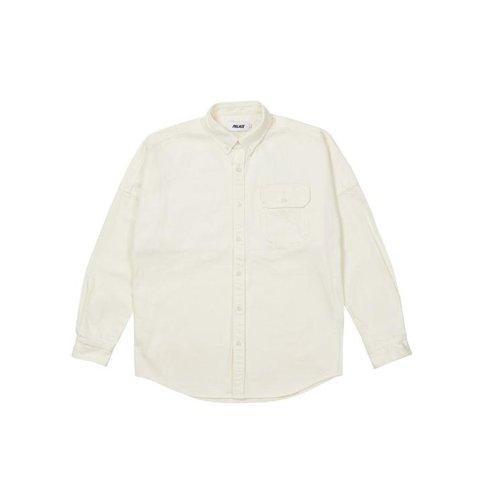 Palace DENIM BOSSY SHIRT WHITE