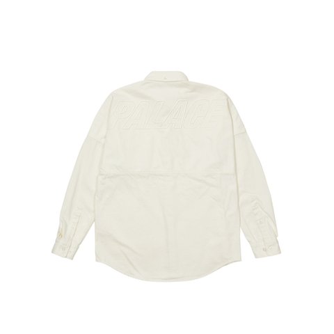 Palace DENIM BOSSY SHIRT WHITE - Colorway
