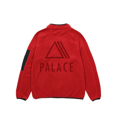 Palace POLARTEC 1/4 ZIP RED - Colorway
