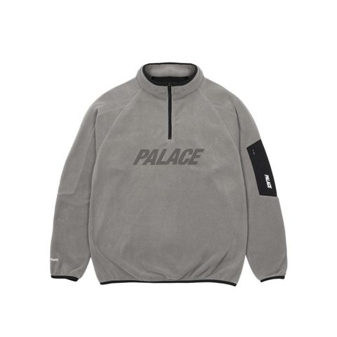 Palace POLARTEC 1/4 ZIP GREY