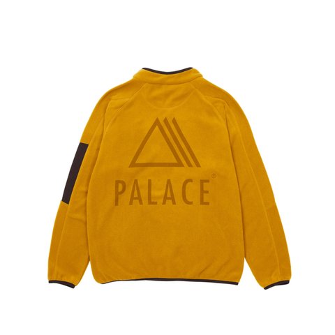 Palace POLARTEC 1/4 ZIP MUSTARD - Colorway