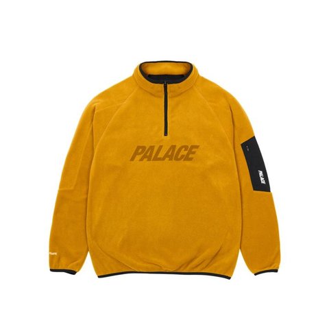 Palace POLARTEC 1/4 ZIP MUSTARD