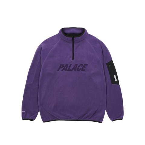 Palace POLARTEC 1/4 ZIP PURPLE