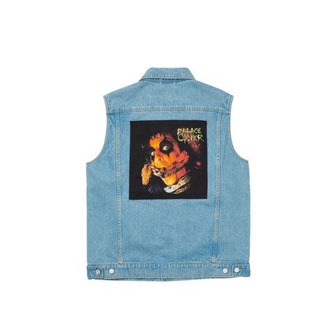 Palace PALACE ALICE COOPER DENIM VEST STONE WASH - Colorway