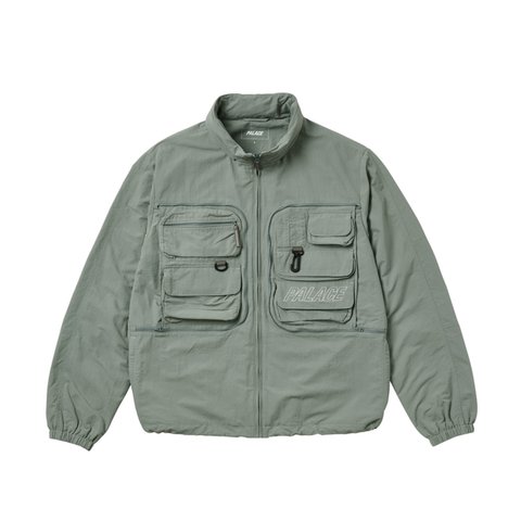 Palace TRAVEL JACKET SLATE GREY - Colorway