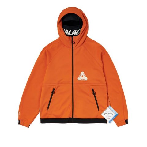 Palace PALACE GORE-TEX MASKED SOFT SHELL JACKET ORANGE