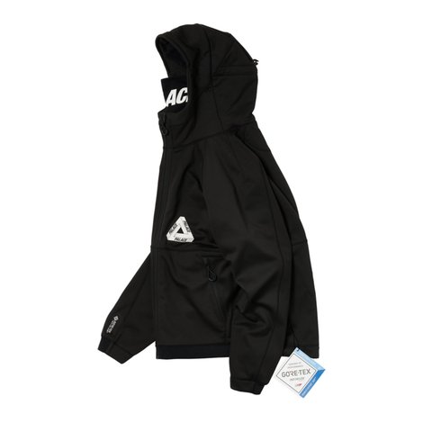 Palace PALACE GORE-TEX MASKED SOFT SHELL JACKET BLACK - Colorway
