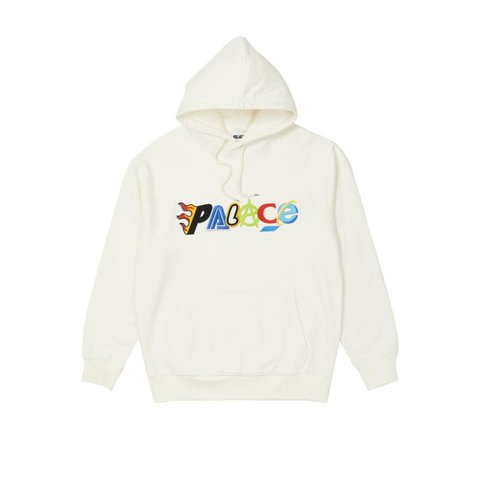 Palace MULTI HOOD WHITE