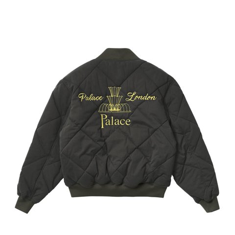 Palace PALACE LONDON DIAMOND BOMBER BLACK - Colorway