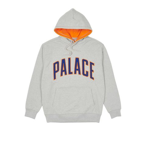 Palace SPORTINI HOOD GREY MARL