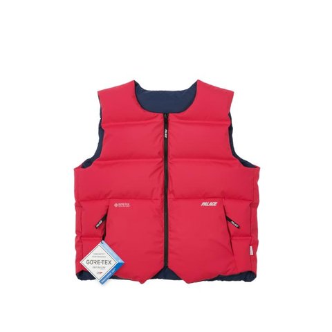 Palace GORE-TEX INFINIUM REVERSO DOWN VEST PINK / NAVY