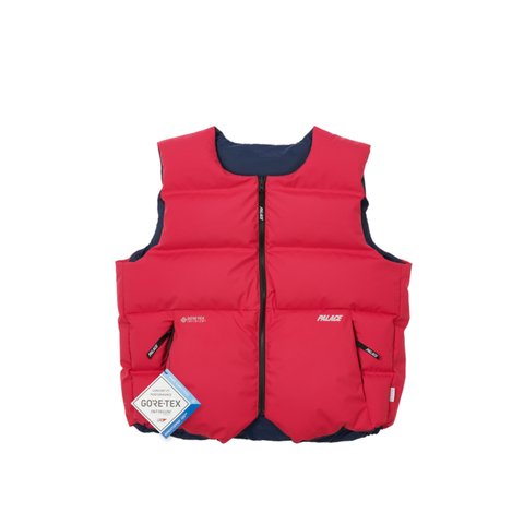 Palace GORE-TEX INFINIUM REVERSO DOWN VEST PINK / NAVY - Colorway
