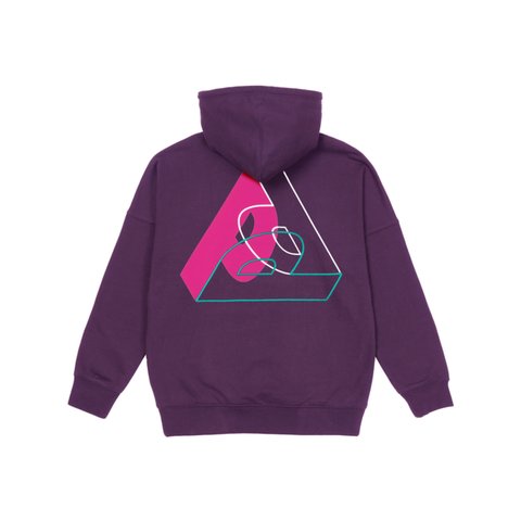 Palace BIG P HOOD PURPLE - Colorway