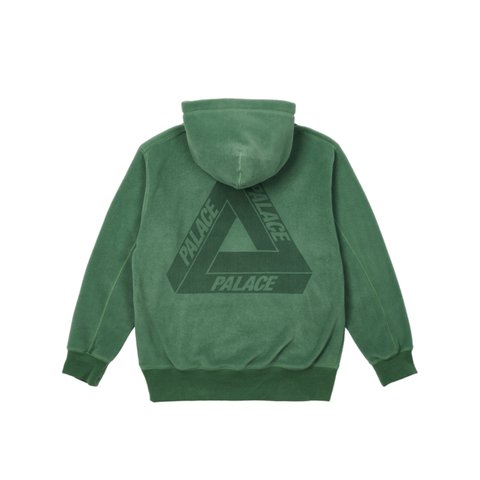 Palace POLARTEC LAZER HOOD FLAT GREEN - Colorway