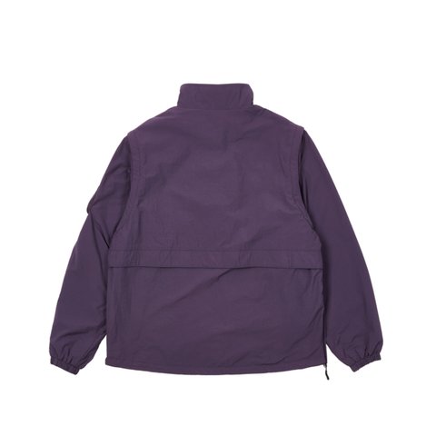 ZIP OFF GILET JACKET PURPLE