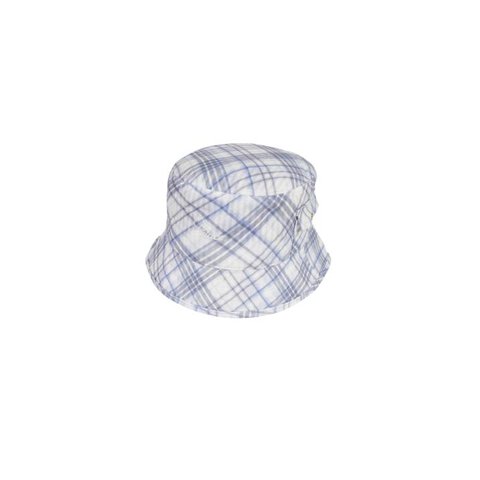 Palace WARP CHECK BUCKET HAT BLUE