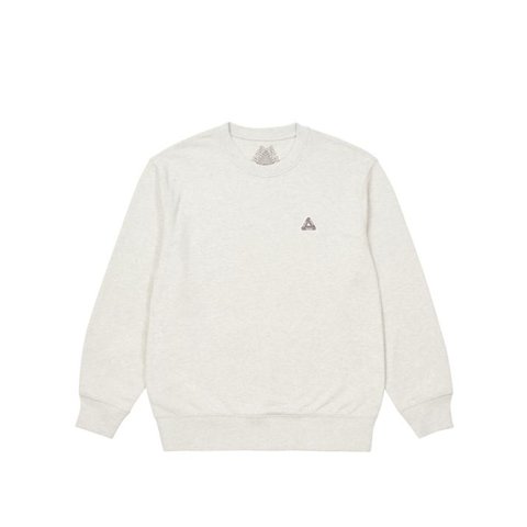 Palace SOFAR CREW LIGHT GREY MARL