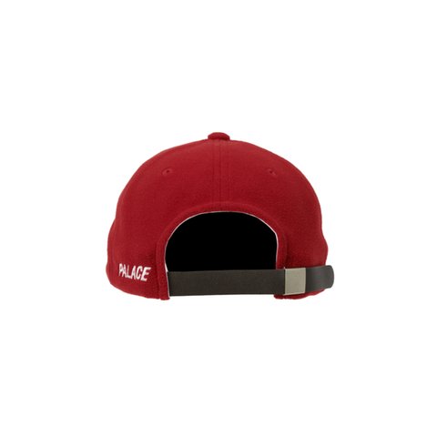 Palace FLEECE PAL HAT BURGUNDY - Colorway