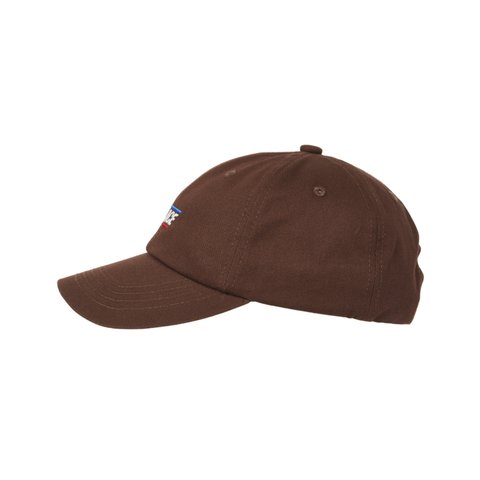 Palace BASICALLY A 6-PANEL BROWN - Colorway