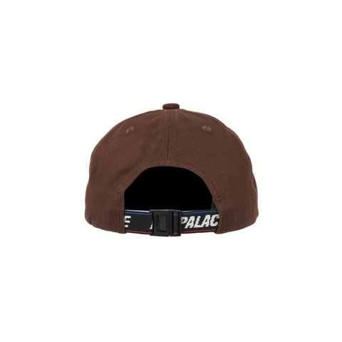 Palace BASICALLY A 6-PANEL BROWN - Colorway