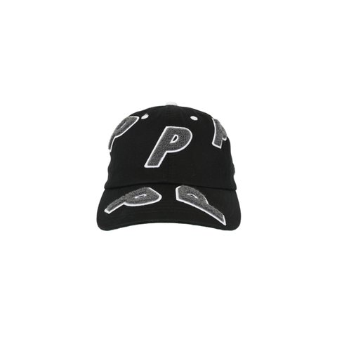 Palace CHENILLE MULTI P 6-PANEL BLACK - Colorway