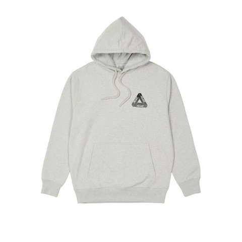 Palace FALLEN CITY HOOD GREY MARL