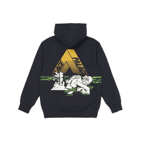 Palace FALLEN CITY HOOD NAVY - Colorway