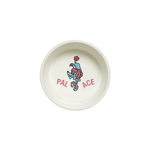 Palace POODLE DOG BOWL WHITE - Colorway