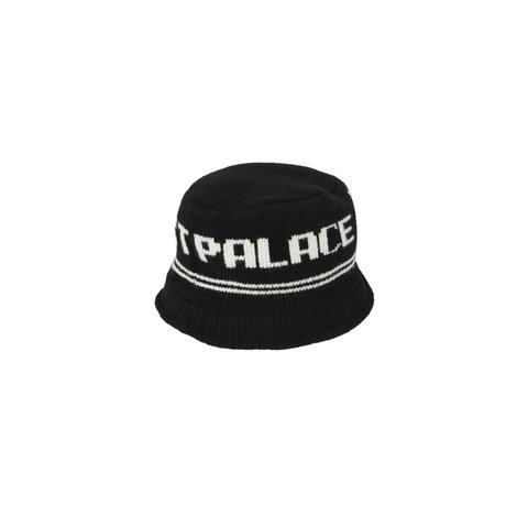 Palace PALACE BADDEST KNITTED BUCKET HAT BLACK - Colorway