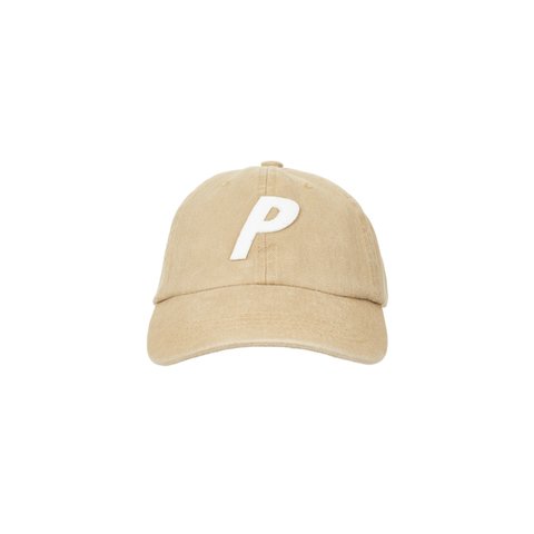Palace WASHED TWILL P 6-PANEL KHAKI - Colorway