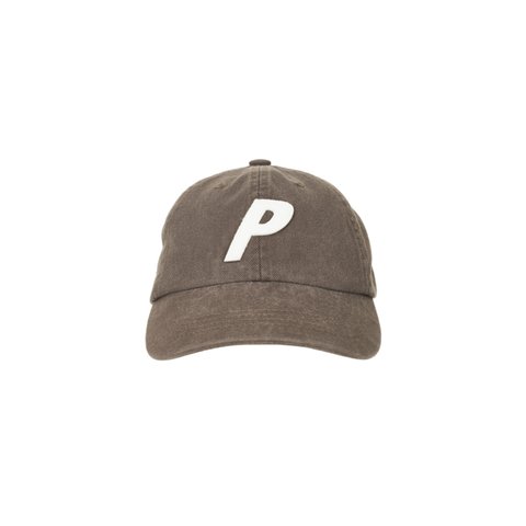 Palace WASHED TWILL P 6-PANEL GREY - Colorway