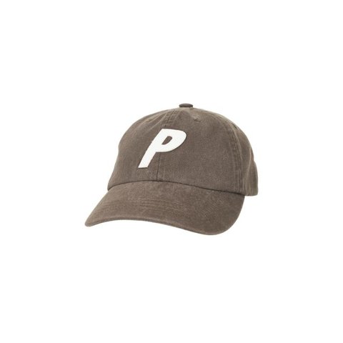 Palace WASHED TWILL P 6-PANEL GREY