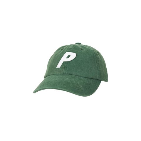 Palace WASHED TWILL P 6-PANEL GREEN