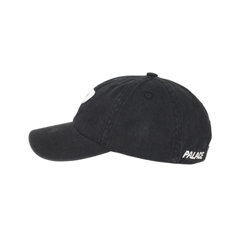 Palace WASHED TWILL P 6-PANEL BLACK - Colorway