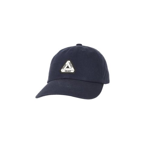 Palace WASHED TWILL TRI-FERG 6-PANEL NAVY