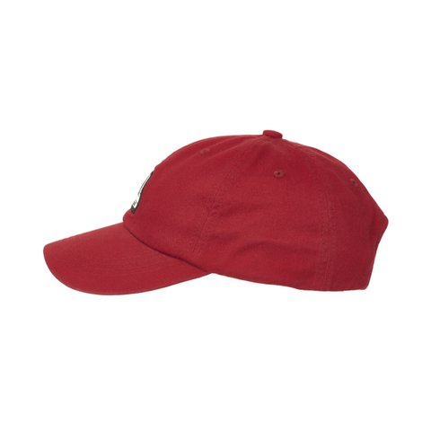Palace WASHED TWILL TRI-FERG 6-PANEL BURGUNDY - Colorway