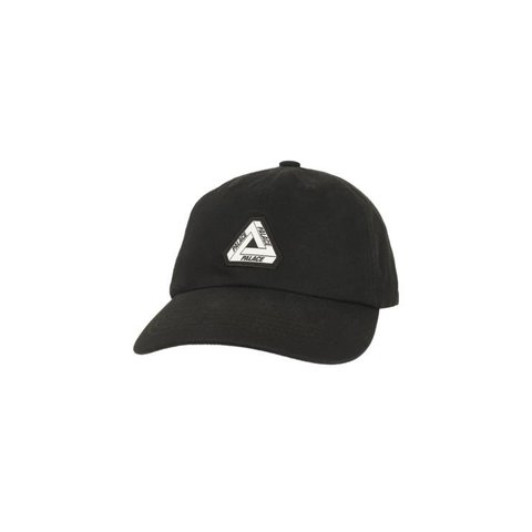 Palace WASHED TWILL TRI-FERG 6-PANEL BLACK