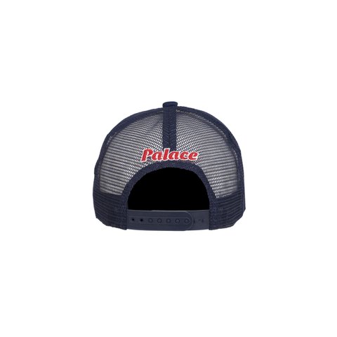 Palace STRAWBERRY TRUCKER HAT NAVY - Colorway