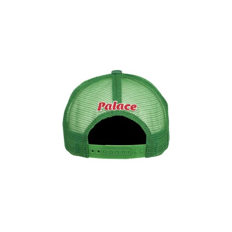 Palace STRAWBERRY TRUCKER HAT GREEN - Colorway
