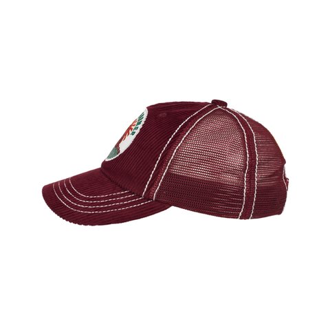 Palace FARMER TRUCKER HAT BURGUNDY - Colorway