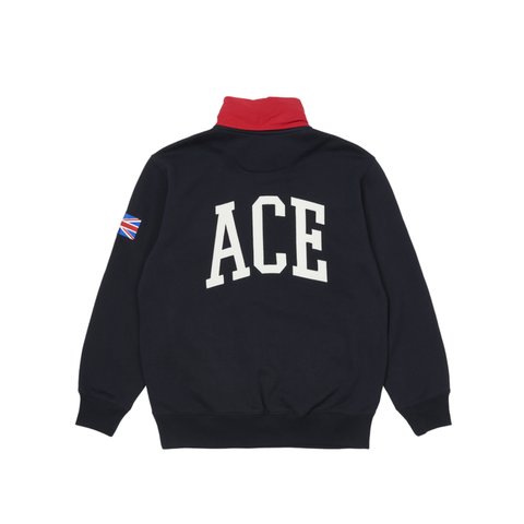 Palace PAL GB 1/4 ZIP NAVY - Colorway