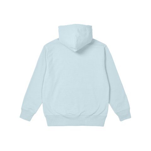Palace LOWERCASE FONT HOOD LIGHT BLUE - Colorway