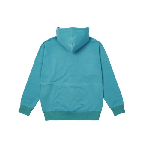 Palace SPACED LOGO DROP SHOULDER HOOD TEAL - Colorway